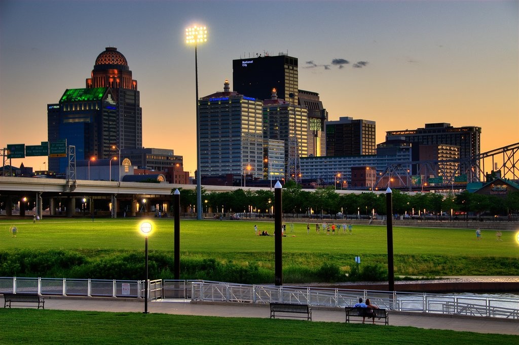 Louisville, Kentucky, is located in Woodward's Greater Appalachia.