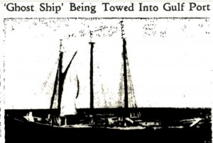 On Jan. 21, 1940, a 125-foot British schooner called the Gloria Colita, sailed from Mobile toward Cuba with a load of lumber. Less than two weeks later, on Feb. 4, the Colita was discovered in the Gulf of Mexico adrift and unmanned about 150 miles south of Mobile.