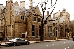 FILE - This Feb. 2, 2007 file photo shows Calhoun College, one of the 12 residential colleges housing Yale undergraduates at Yale University in New Haven, Conn. Some institutions outside the South are reconsidering whether to still honor historical figures with ties to slavery and the Confederacy. There’s also a push to strip the name of John C. Calhoun, a white supremacist, from the building at Yale University. (AP Photo/Bob Child, File)