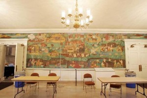 UK President Eli Capilout has decided to cover a controversial mural in Memorial Hall because of its historical depiction of minority groups. File photo
