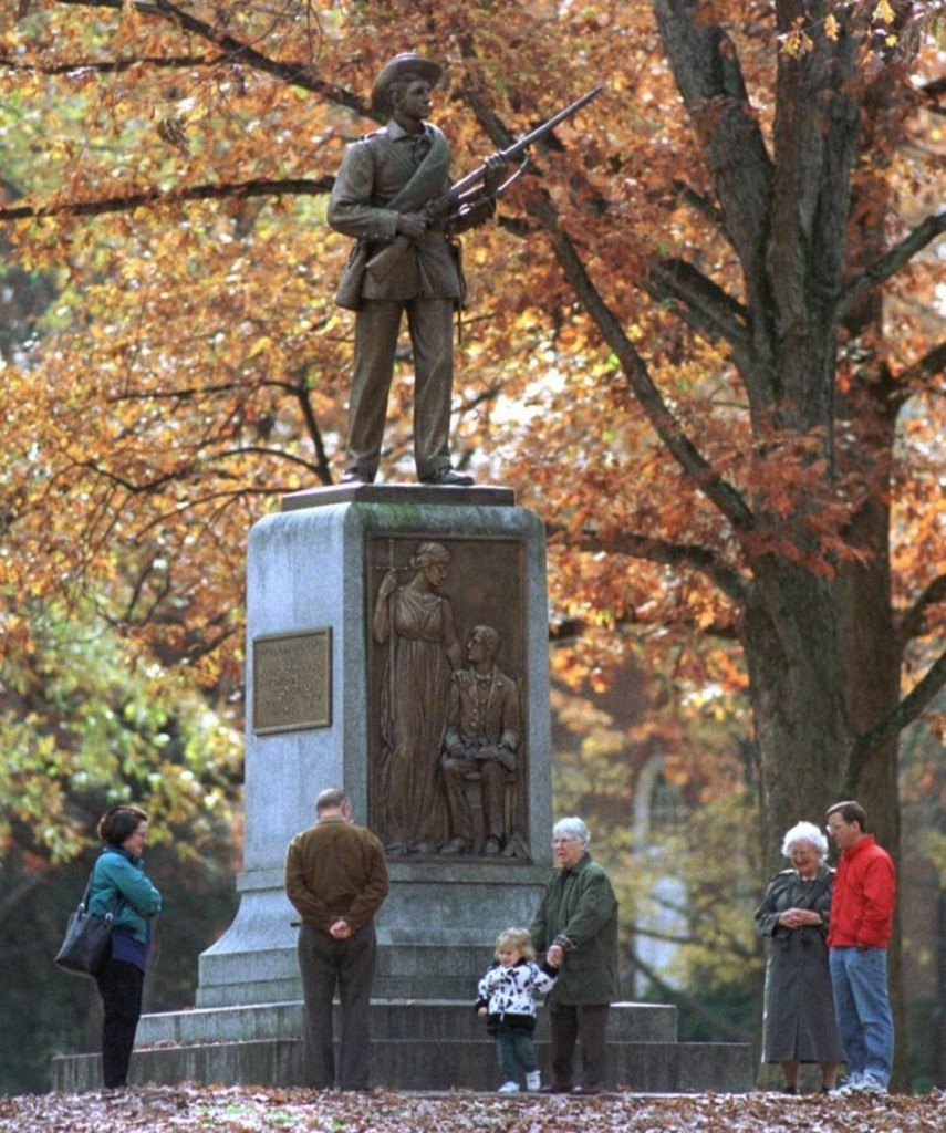 Visitors stop to inspect the campus monument dedicated to UNC alums or students who fought in the Civil War. N&O FILE PHOTO Harry Lynch Read more here: http://www.newsobserver.com/opinion/op-ed/article46785585.html#storylink=cpy