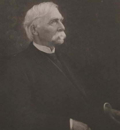Joshua Chamberlain died on Feb. 24, 1914 in Portland at age 85. He was the last man to die of his Civil War battle wounds and was, at the time of his death, the surveyor of customs in Portland. Maine Memory Network item 5178