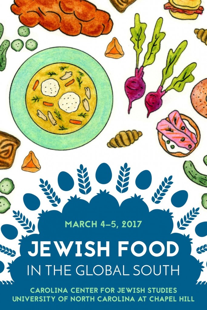  'Jewish Food in the Global South' is a two-day event that will explore the intersection of Jewish and Southern cuisine Credit Carolina Center for Jewish Studies 