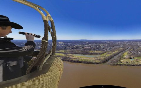 Civil War Balloonist’s View of Battle