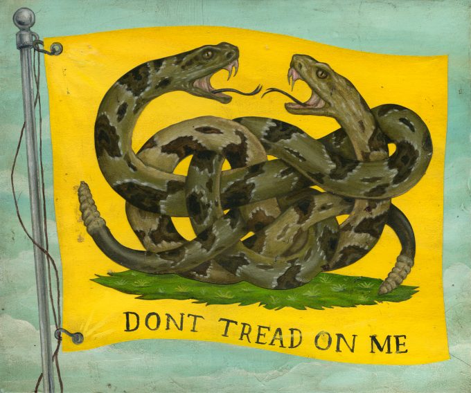 USA Gadsden Flag Dont Tread On Me No Step On Snek Liberty of Death  Rattlesnake