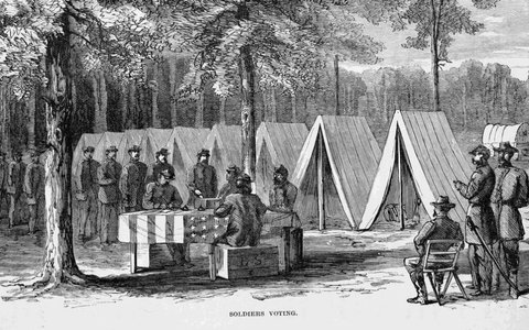 How Mail-In Voting Began on Civil War Battlefields