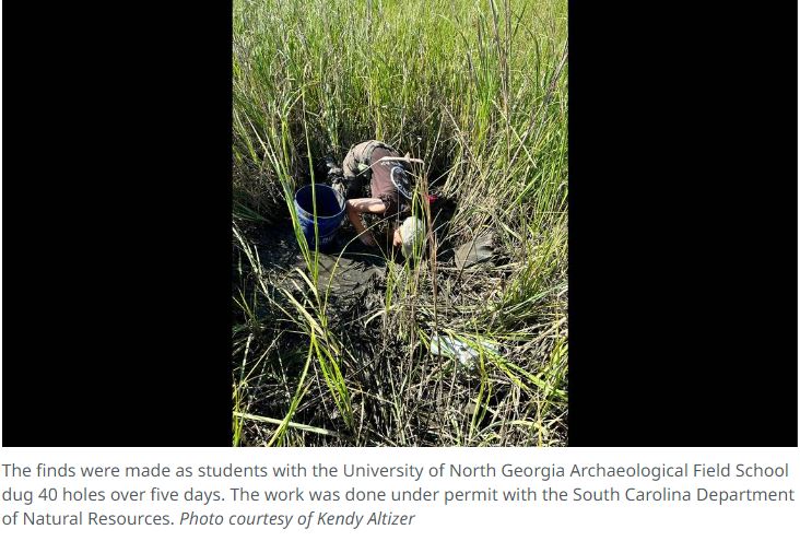 Personal Artifacts Found in Mud Belonged to Enslaved People, Team Says