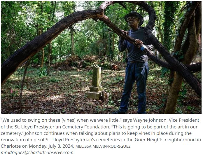 ‘It feels sacred.’ Preserving these Charlotte church cemeteries protects Black history too