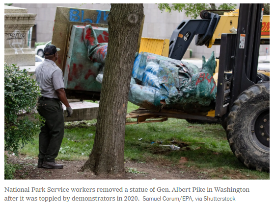 Trump Administration Will Reinstall Confederate Statue in Washington