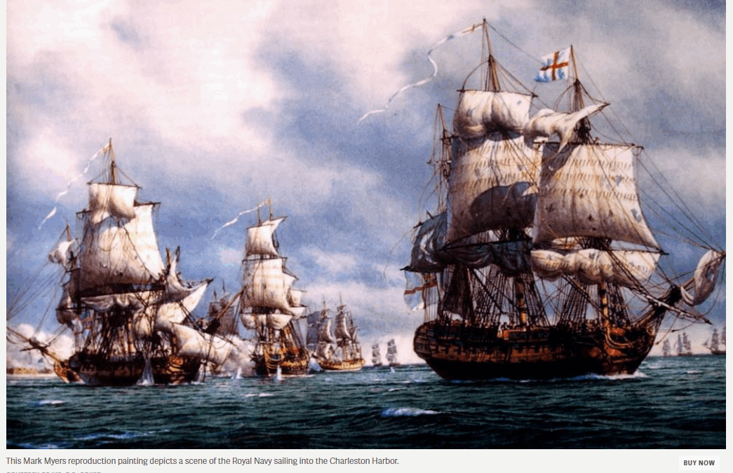 Boston celebrates its tea party history today. One in Charleston, S.C., came first