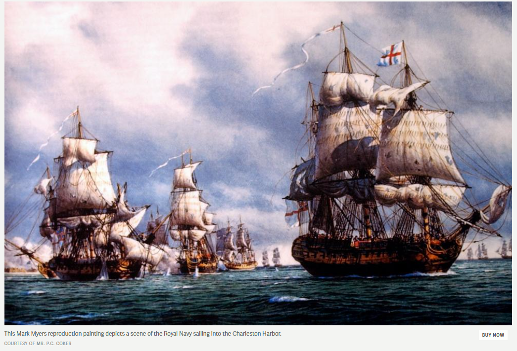 Boston celebrates its tea party history today. One in Charleston, S.C., came first