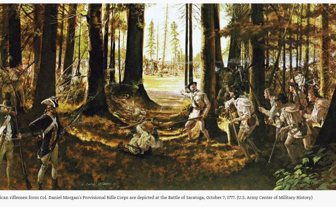 Daniel Morgan’s Revolutionary War riflemen were America’s original scout snipers